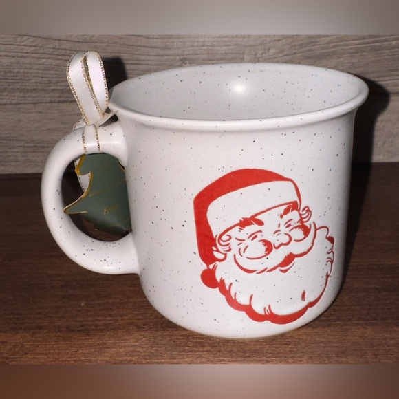 Super Cute  Vintage Santa Mug by Market Finds - NEW - Picture 6 of 7